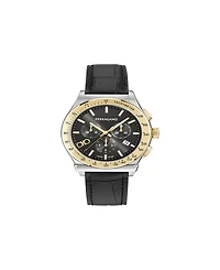 Ferragamo Men's Two-Tone Stainless Steel Bracelet Watch