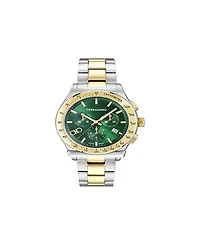Ferragamo Men's Two-Tone Stainless Steel Bracelet Watch, 42mm