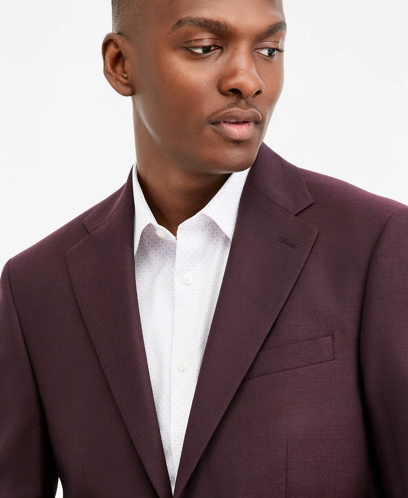 Calvin Klein Men's Slim-Fit Wool-Blend Suit Jacket