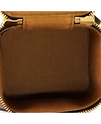 Pre-Owned Celine Mini Top Handle Square Vanity Case Triomphe Coated Canvas