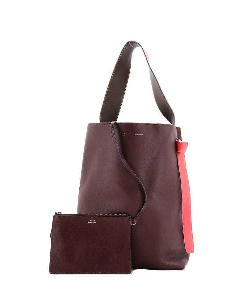 Pre-Owned Celine Small Twisted Cabas Tote Calfskin