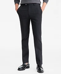 Calvin Klein Men's Slim-Fit Wool-Blend Pinstripe Suit Pant