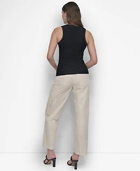 Dkny Women's Cutaway Seamless Tank