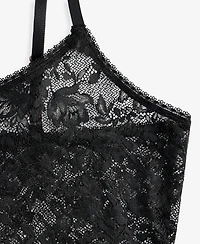 I.n.c International Concepts Women's Lace Thong Bodysuit, Macy's Exclusive