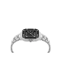 Philipp Plein Men's Plein Edge Silver Stainless Steel Bracelet Watch, 42mm