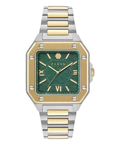 Philipp Plein Men's Plein Edge Two-Tone Stainless Steel Bracelet Watch, 42mm