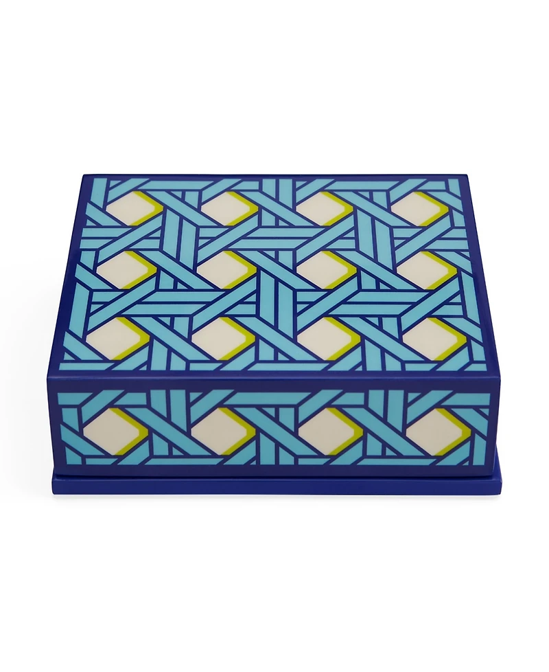 Jonathan Adler Basketweave Lacquer Card Set