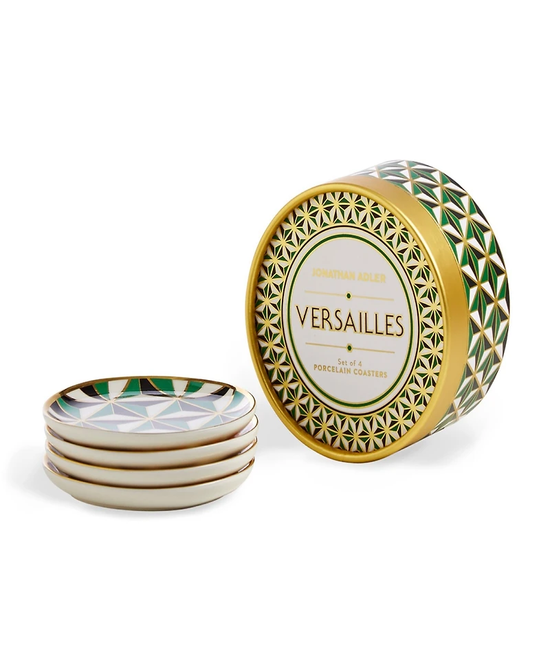 Jonathan Adler Versailles 4-Pc. Coaster Set