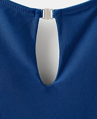 Mango Women's Slit Neckline Swimsuit