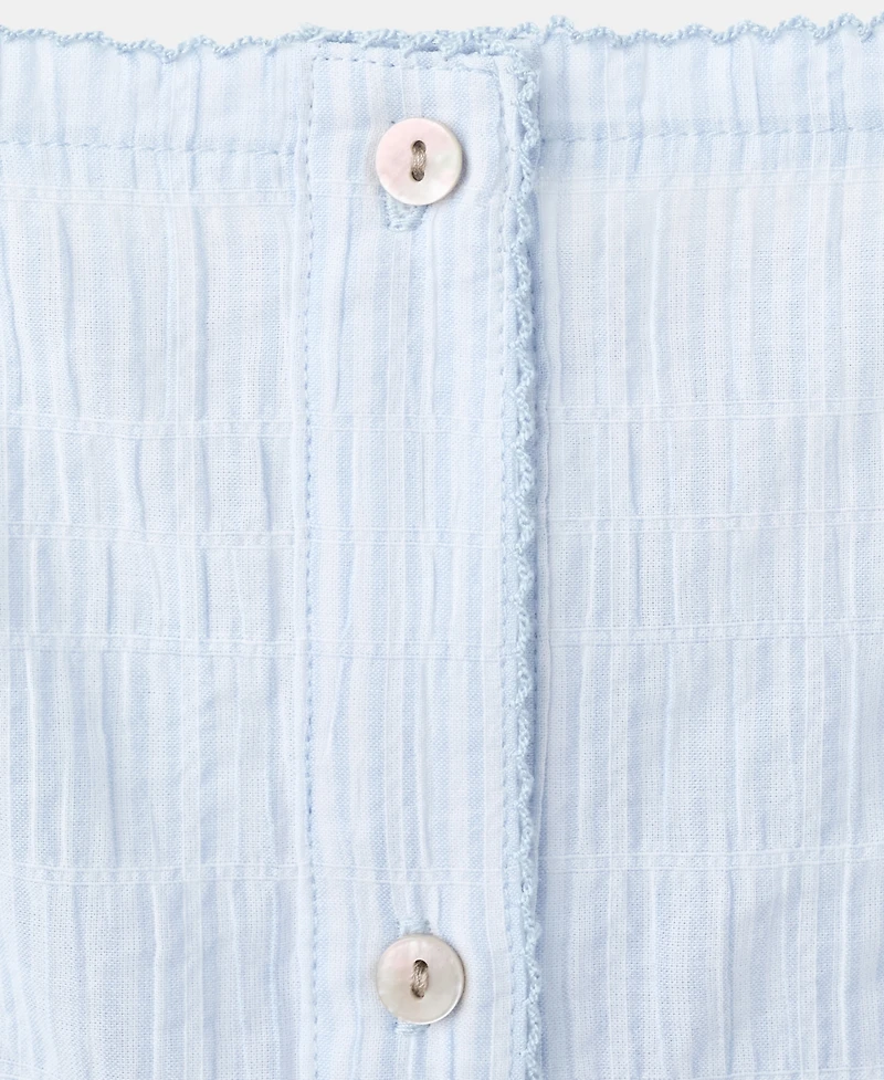 Mango Women's Cotton Spaghetti-Strap Nightgown