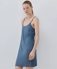 Mango Women's Micro-Modal Straps Nightgown
