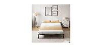 gaomon Full 10 Inch Metal Platform Bed Frame - Steel Slats No Box Spring