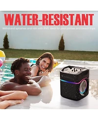 AudioSource 2.1 Party Speaker, 160W, Subwoofer, Rgb Lights, Bluetooth 5.3, Dual Mics, Portable with Ultra Bass Boost