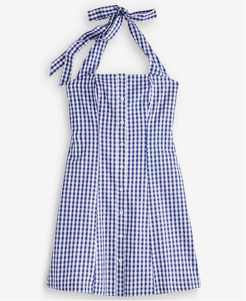 On 34th Women's Gingham Halter Mini Dress, Macy's Exclusive