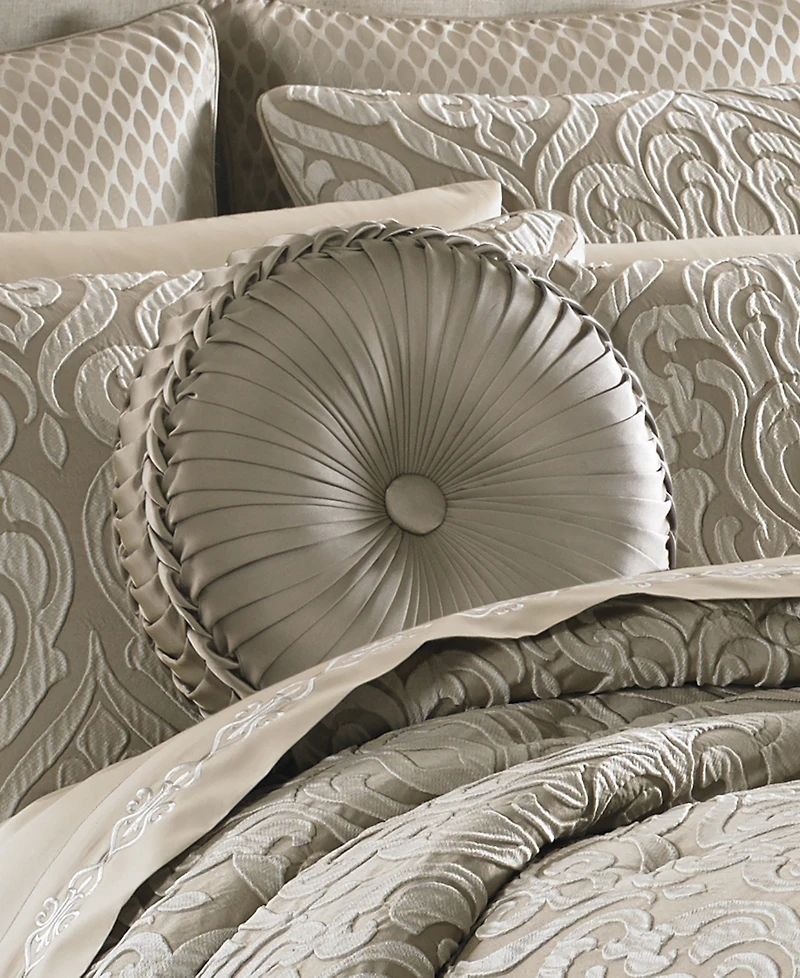 J Queen New York Astoria Tufted Decorative Pillow