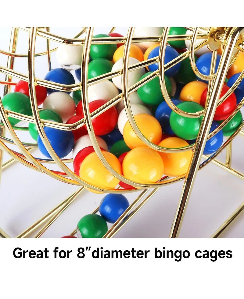 Gse Games & Sports Expert 7/8-Inch Plastic Replacement Bingo Balls for Parties, Bingo Nights, Prize Raffles