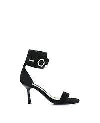 Velez Suede Women's Leather Heeled Sandals