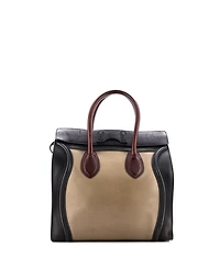 Pre-Owned Celine Mini Bicolor Luggage Bag Leather