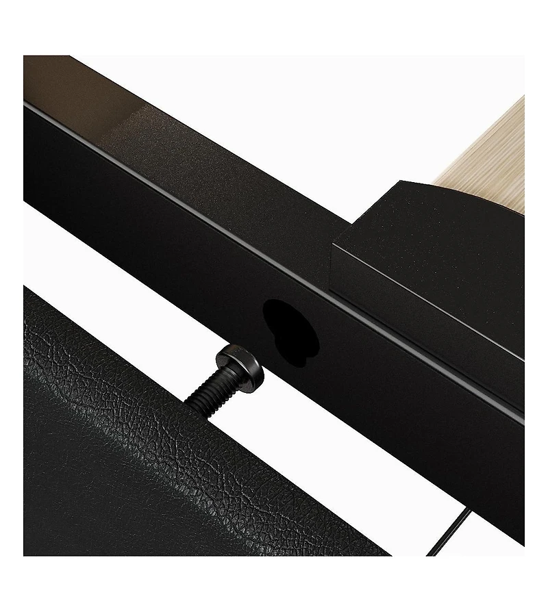 gaomon Bed Frame with 2 Storage Drawers, Upholstered Full Led Light, Double-Layer Bedside Headboard Charging Socket