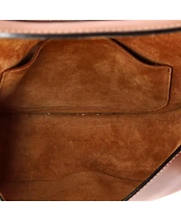 Pre-Owned Celine Cuir Triomphe Folco Bag Leather