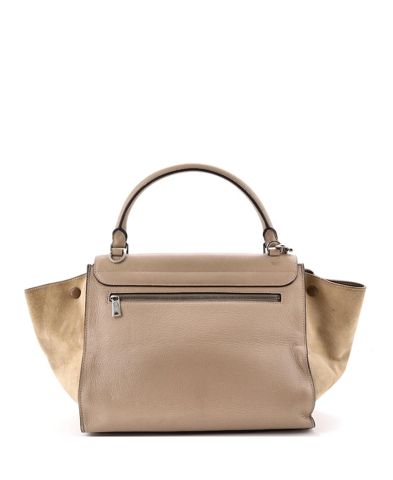 Pre-Owned Celine Medium Trapeze Bag Leather