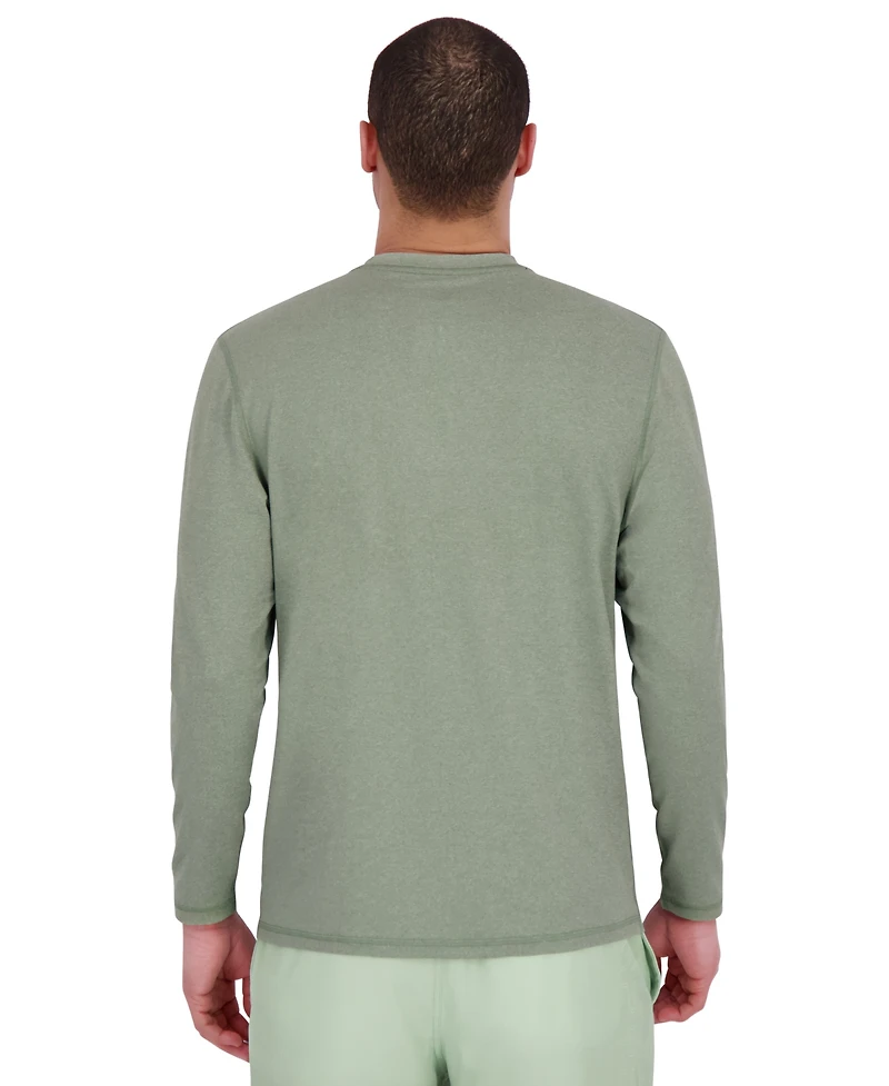 Spyder Men's Core Long-Sleeve Crewneck Upf 50+ Rashguard