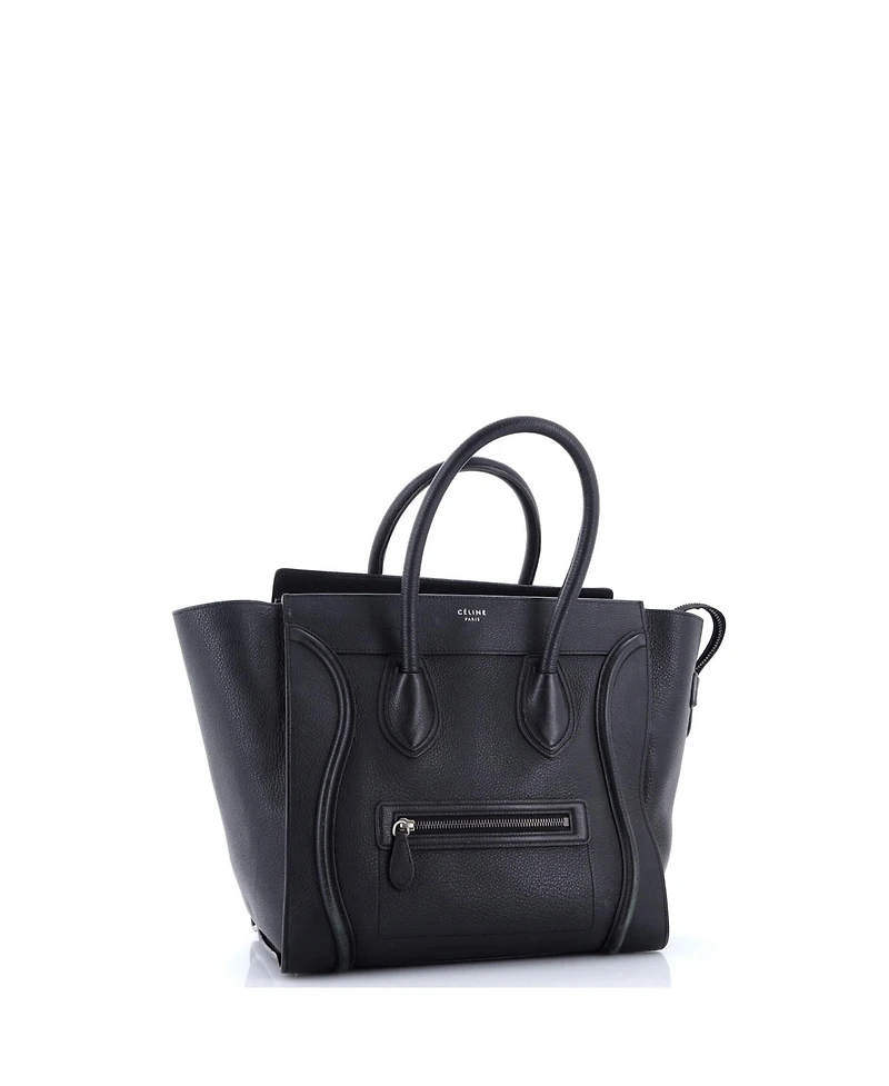Pre-Owned Celine Mini Luggage Bag Grainy Leather