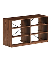 flynama 5 Drawer Mid Century Modern Dresser Sturdy Cabinet for Living Room Home Furniture with Spacious Drawers Easy Assem