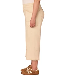 Democracy Plus Sky-Rise Cropped Wide-Leg Pants