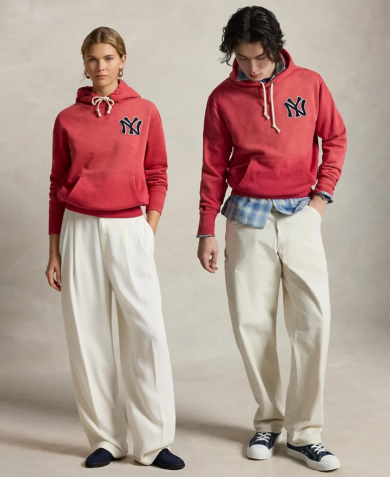 Polo Ralph Lauren Men's Yankees Logo Fleece Hoodie