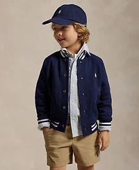 Polo Ralph Lauren Toddler and Little Boys Fleece Baseball Jacket