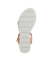 Spring Step Nihira Women's Flat Sandal with Tubular Leather Upper