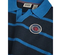 Scotch & Soda Boys' 8-16 Striped Short-Sleeve Polo Shirt