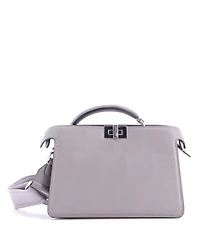 Pre-Owned Fendi Peekaboo ISeeU XCross Bag Zucca Leather