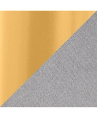 Flynama Velvet Queen Headboard with Gold Metal Frame and Tufting for Glam Bedroom