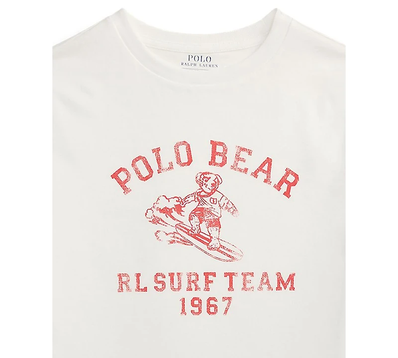 Polo Ralph Lauren Boys' - Bear Cotton Jersey Tee