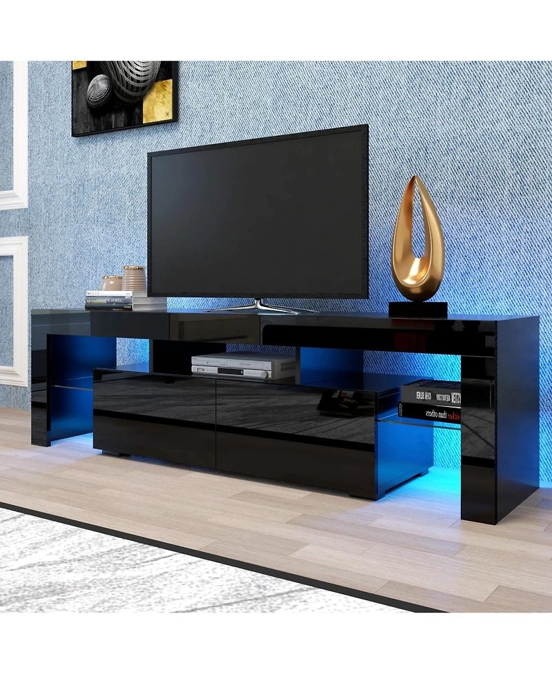 Rainsken Led Tv Stand for 55 Inch Tv