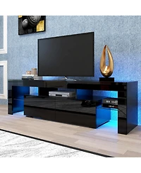 Rainsken Led Tv Stand for 55 Inch Tv
