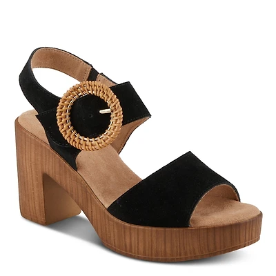Spring Step Gamona Women's Ankle Strap with Buckle Closure