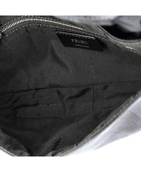 Pre-Owned Fendi Medium Baguette Convertible Belt Bag Printed Nylon