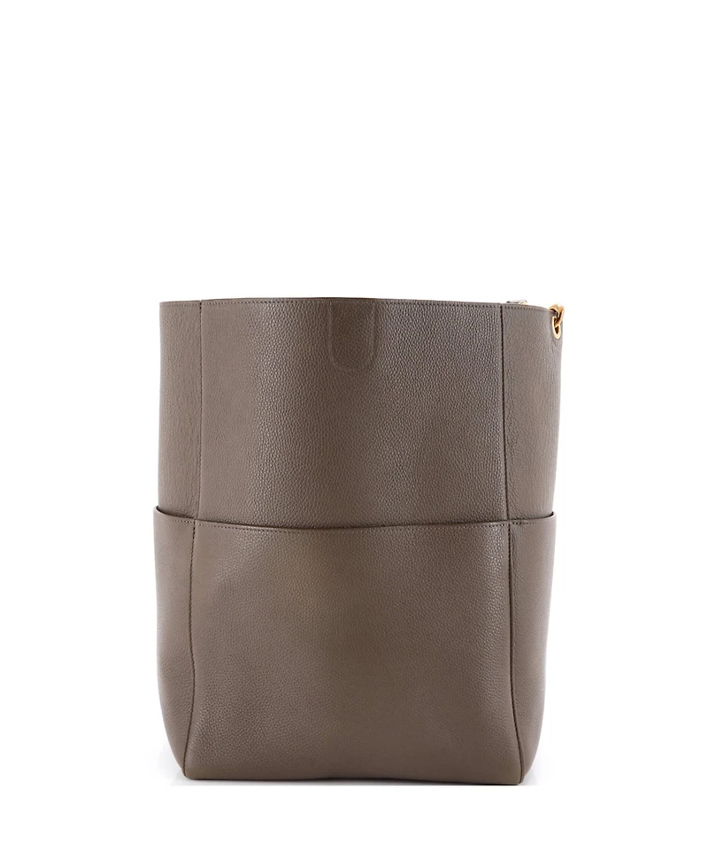 Pre-Owned Celine Large Sangle Seau Bag Calfskin