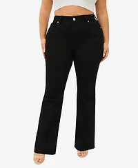 True Religion Plus Becca Bootcut Mid-Rise Jeans