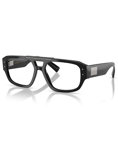 Dolce Gabbana Men's Aviator Eyeglasses