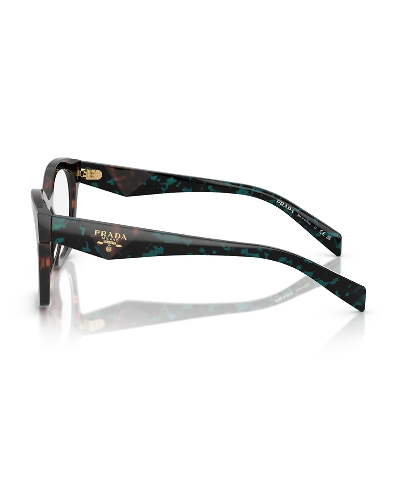 Prada Women's Irregular Eyeglasses, Pr A05V