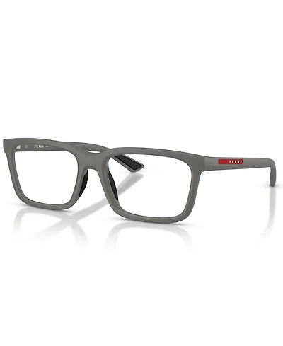 Prada Linea Rossa Men's Square Eyeglasses