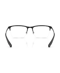 B by Brooks Brothers Men's Rectangle Eyeglasses