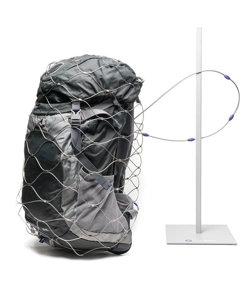 120L Anti theft backpack & bag protector Na, Silver