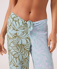 Roxy Women's Tie-Front Long Swim Cover Up Pants