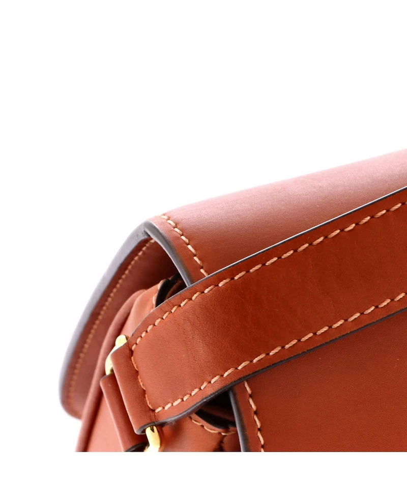 Pre-Owned Celine Large Triomphe Shoulder Bag Smooth Calfskin