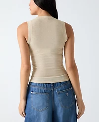 Guess Women's Sleeveless Crew Neck Top